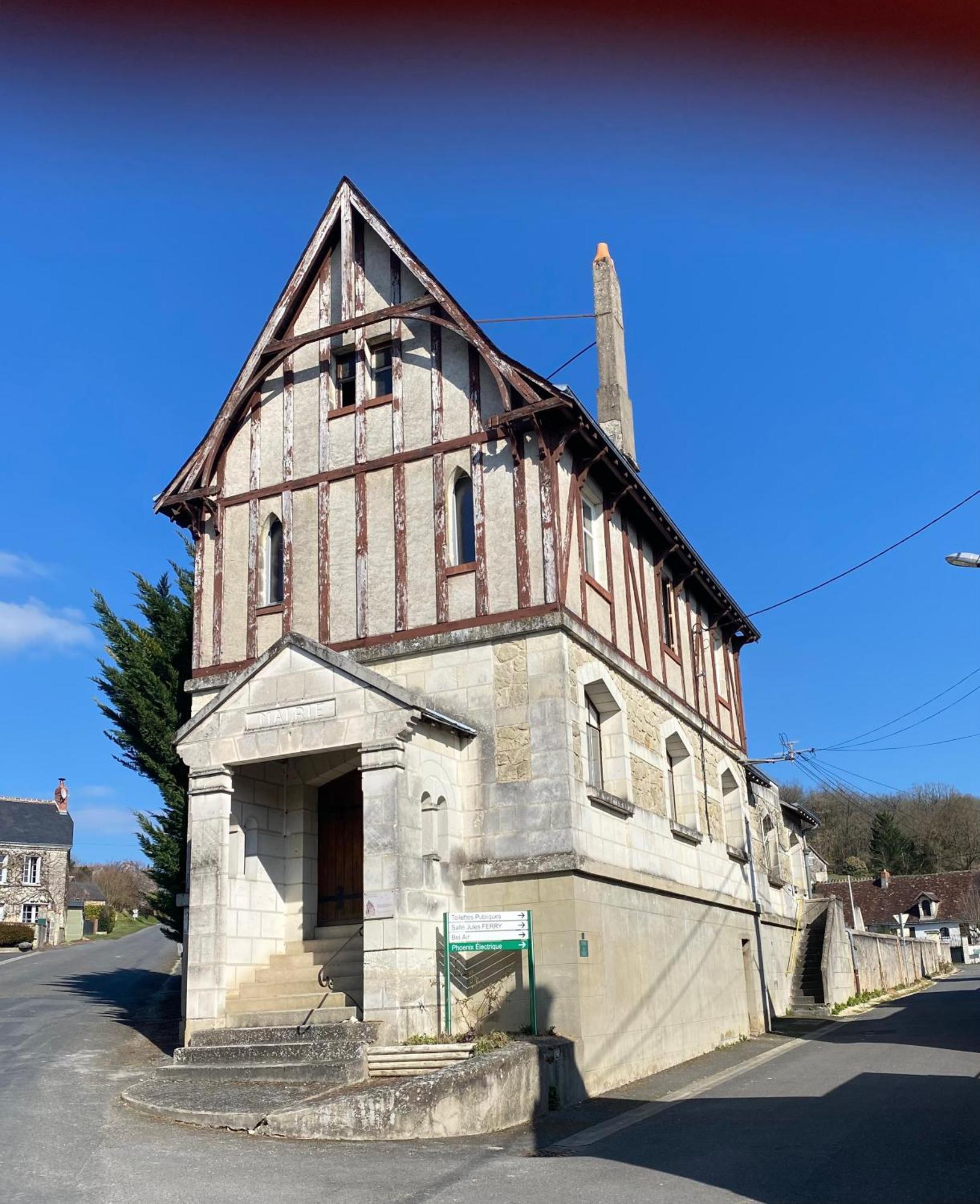 Вилла Gite De L'Ancienne Mairie Le Petit-Pressigny Экстерьер фото